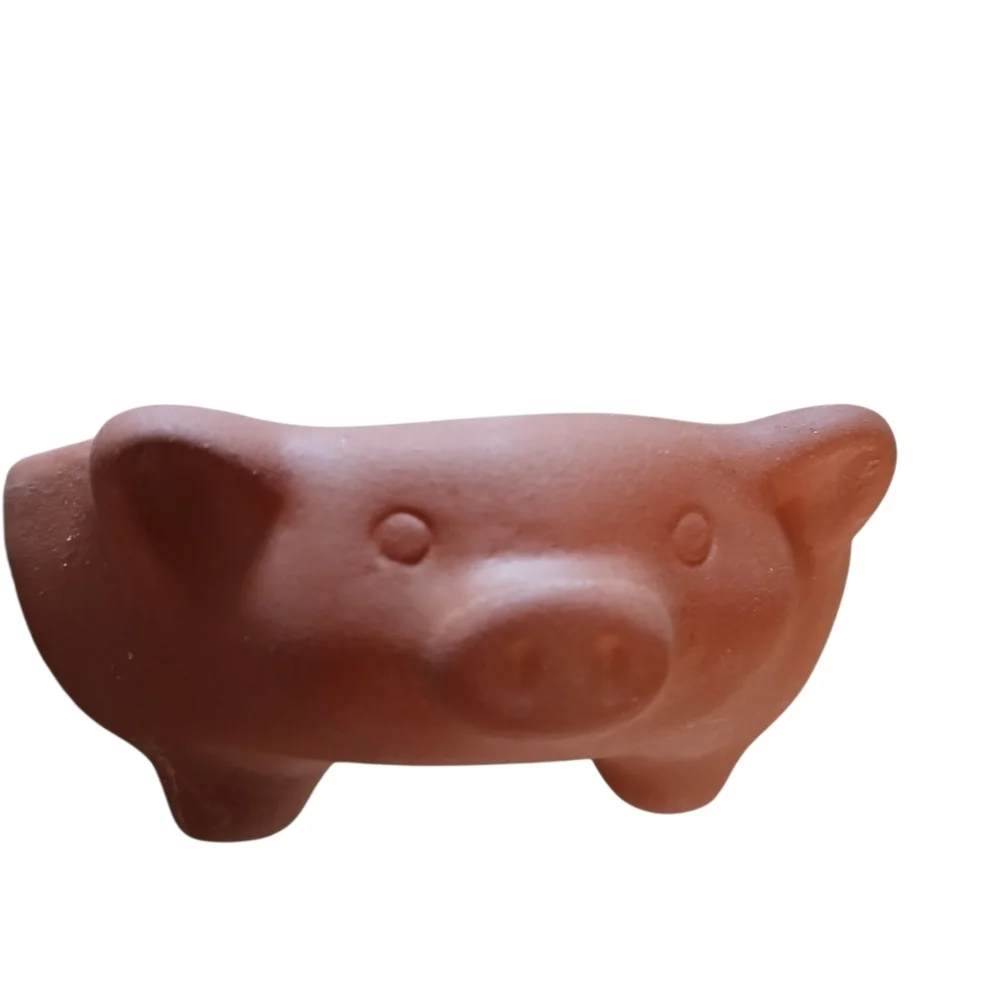 Tag Terracotta Red Clay Cochinito Mini Spice Bowls Dishes Microwave Safe
